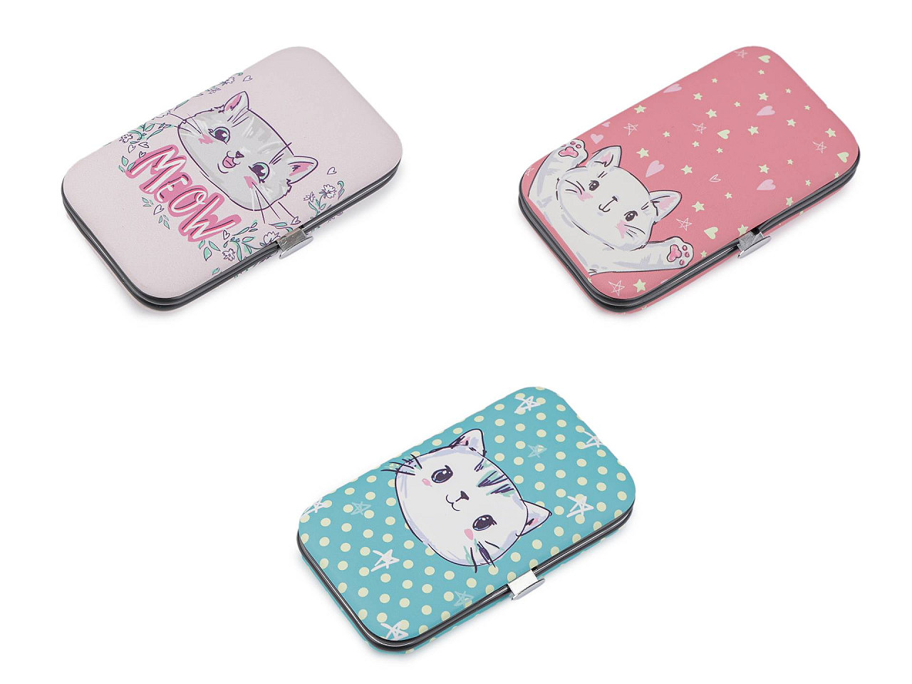 Set manichiura - Roz foarte deschis (1 Bucată)