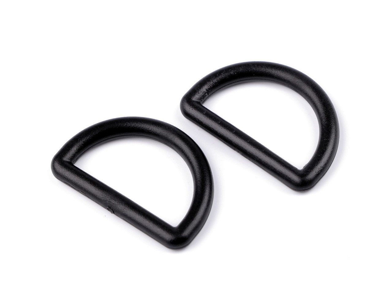 Inel din plastic tip d latime 32 mm - Negru (10 Bucăți)