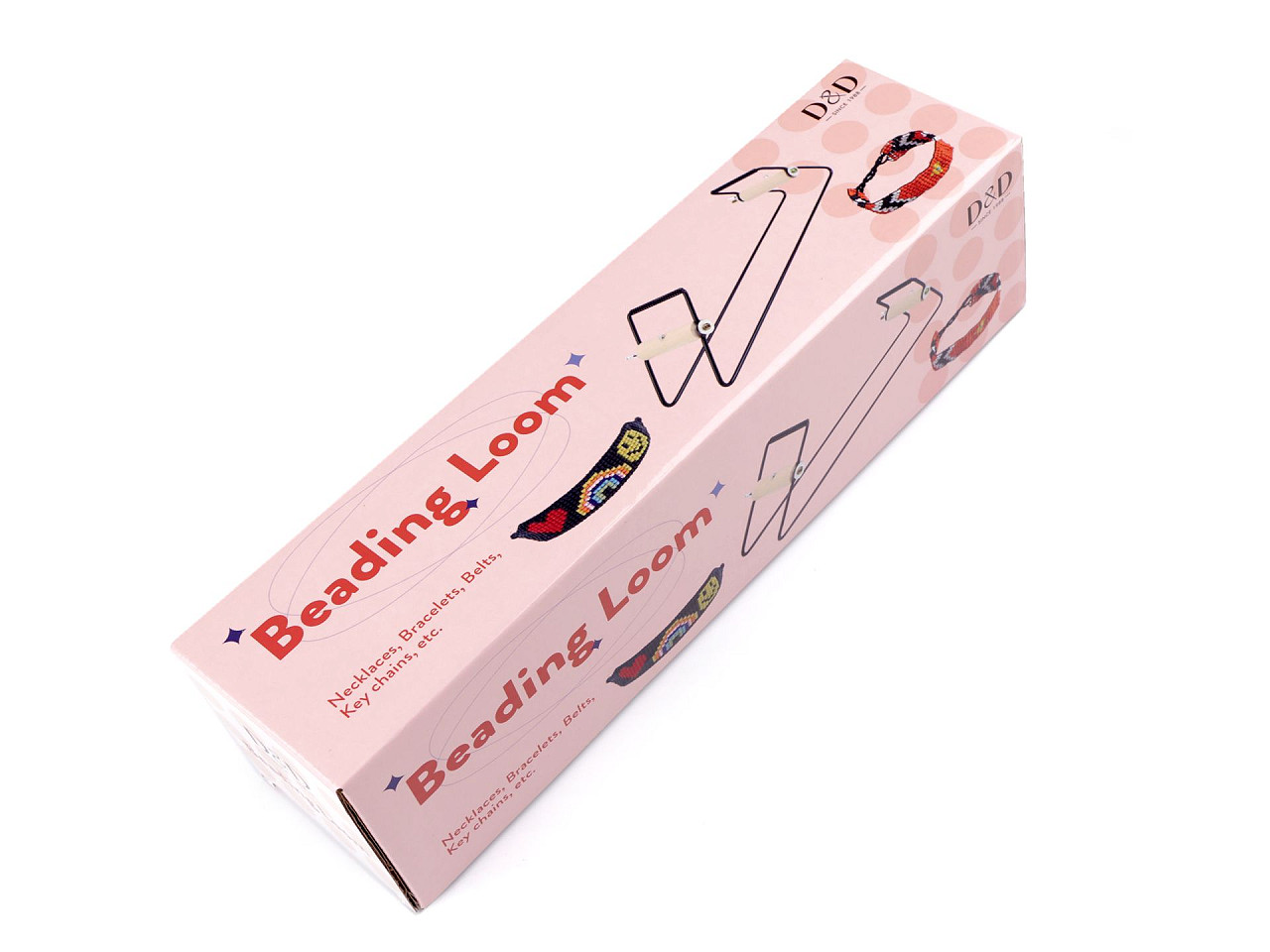 Cadru de țesut pentru mărgele - Negru (1 Bucată)