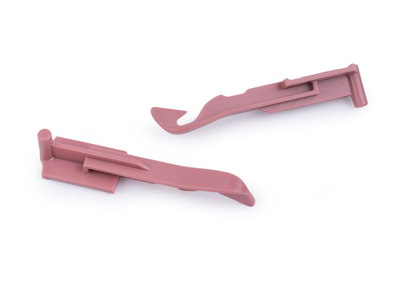 Cârlig / ac de rezervă pentru moara de tricotat - Roz vintage (10 Bucăți)