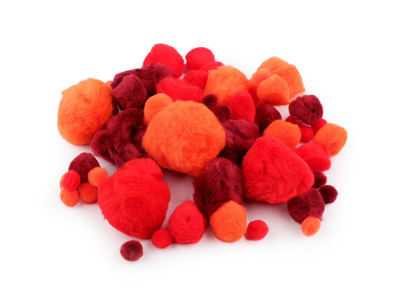 Pompoane mix de dimensiuni - Roz (1 Sac)