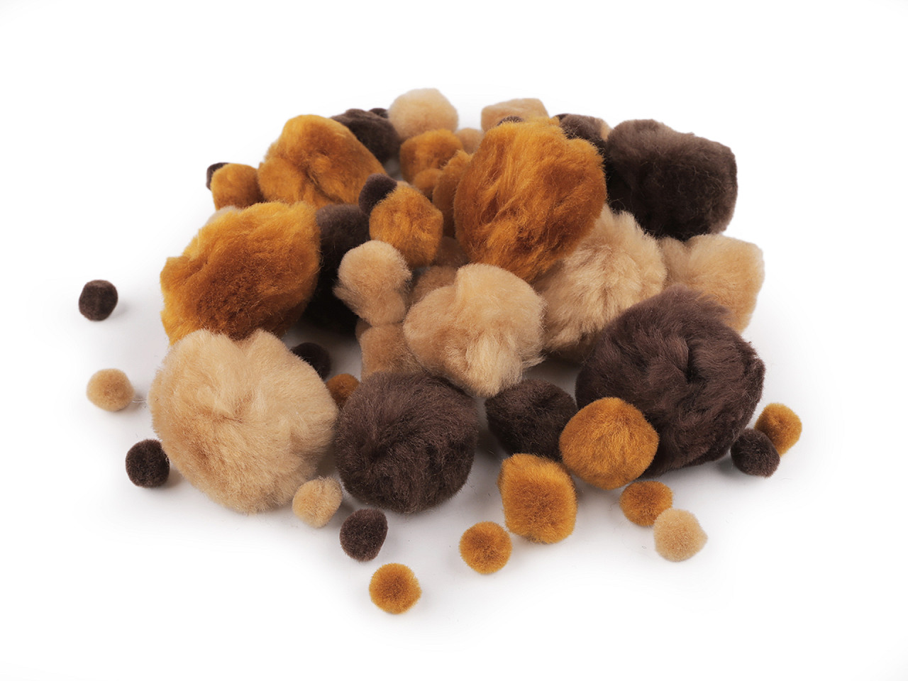 Pompoane mix de dimensiuni - Roz (1 Sac)