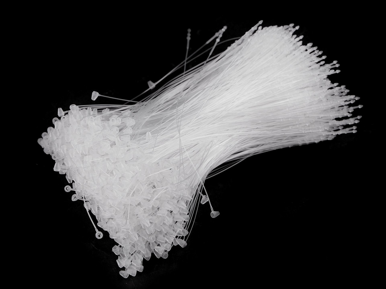 Agățători / șoricei pentru etichete (5000 ks) - Transparent (1 Cutie)