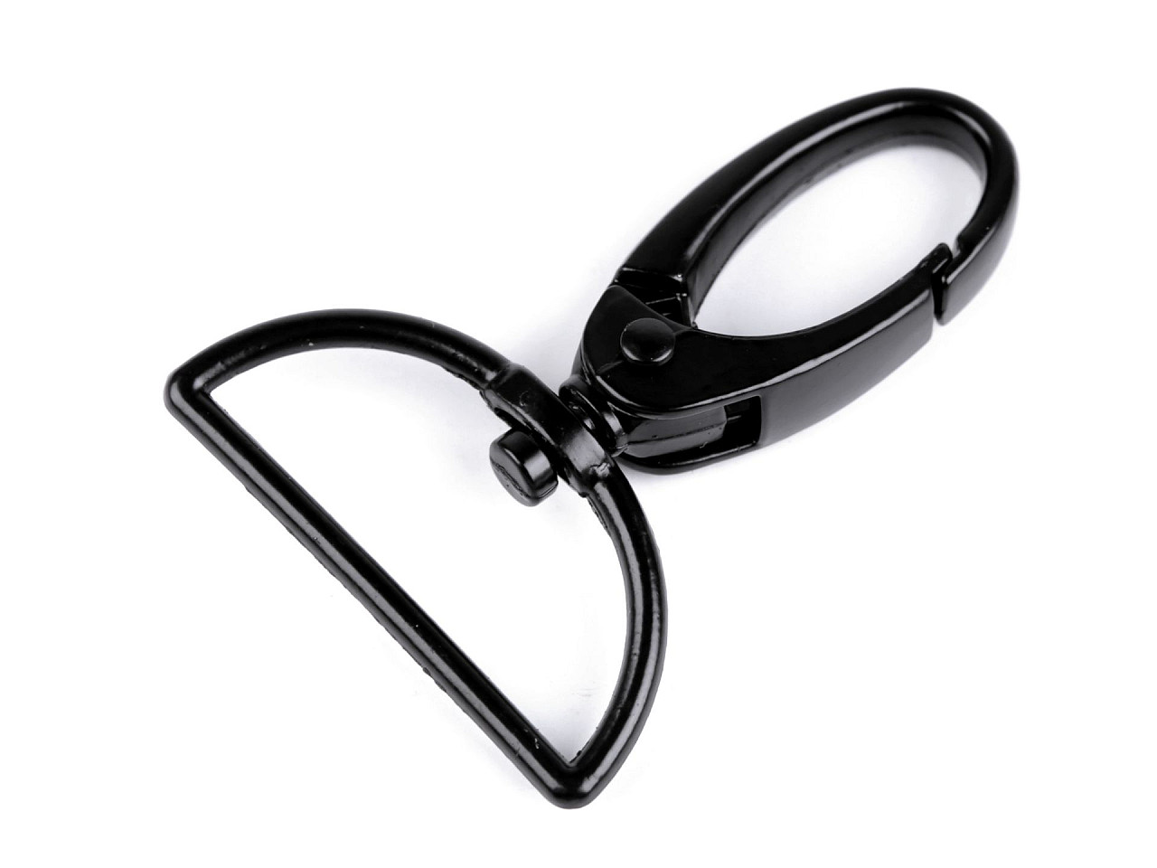 Crabina metalica 32 mm - Auriu (10 Bucăți)