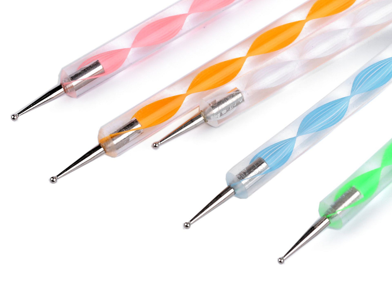 Set de 5 pixuri de embosat / reliefat/ modelat - Mix (1 Set)