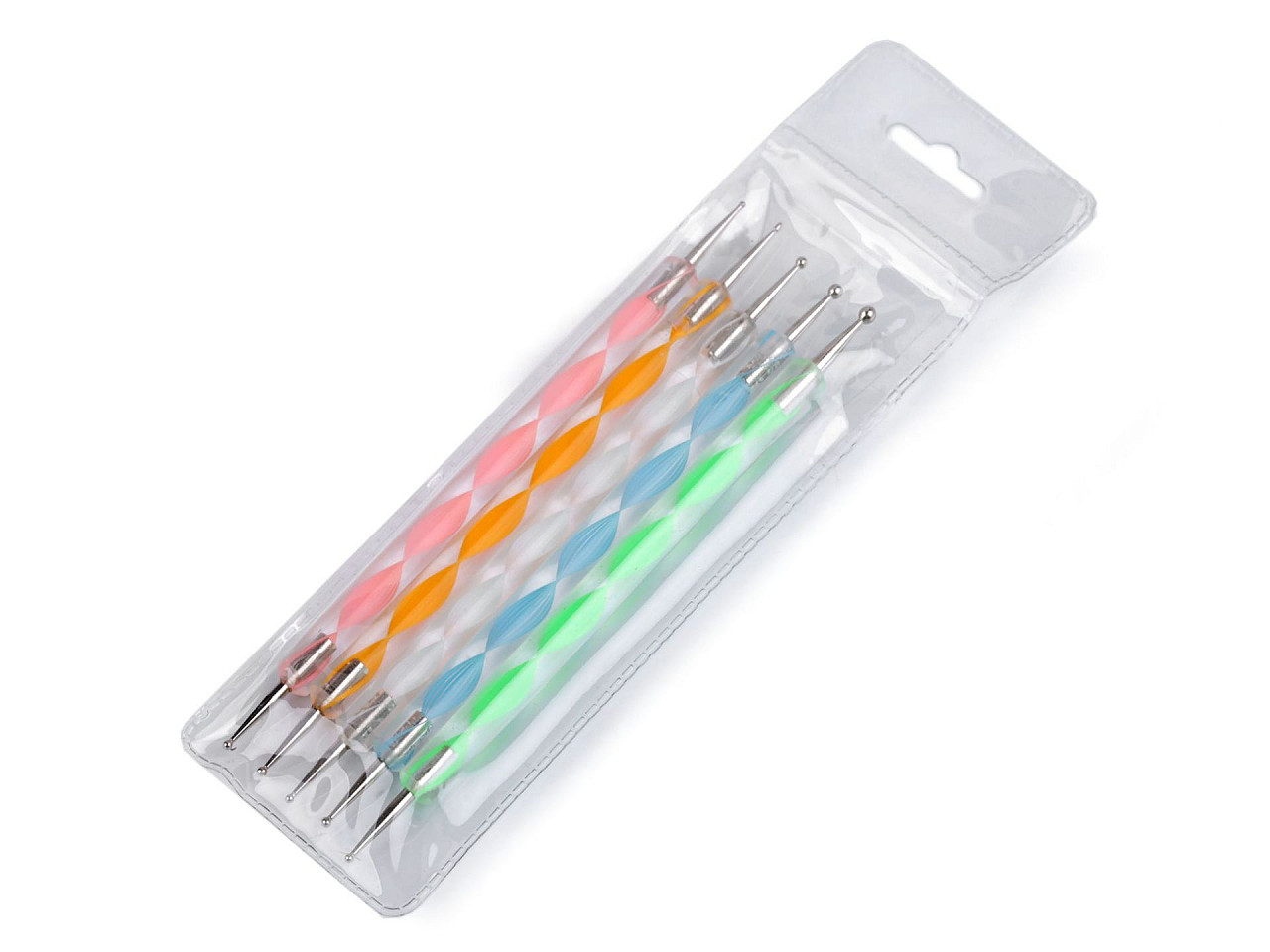 Set de 5 pixuri de embosat / reliefat/ modelat - Mix (1 Set)