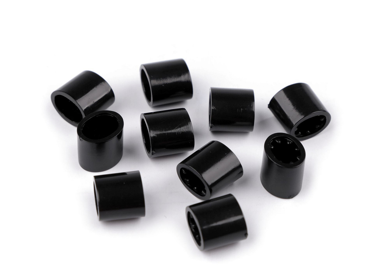 Opritoari snur / bratari festival 7x9 mm - Gri neutral (1000 Bucăți)