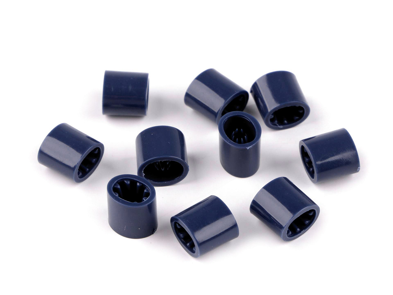 Opritoari snur / bratari festival 7x9 mm - Gri neutral (1000 Bucăți)