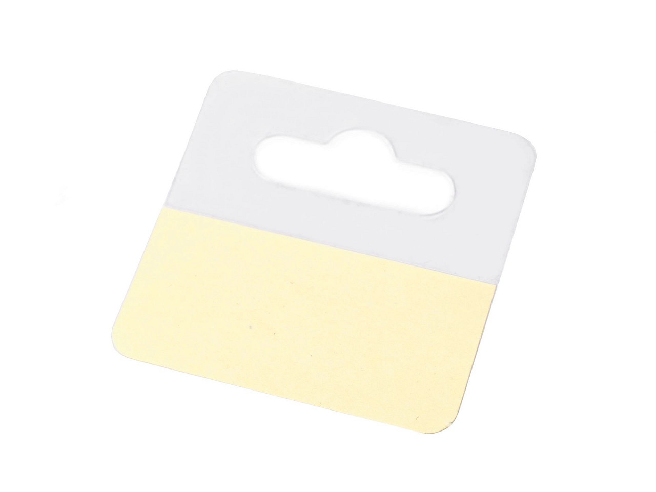 Agățătoare autoadezivă 50x50 mm - Transparent (50 Bucăți)