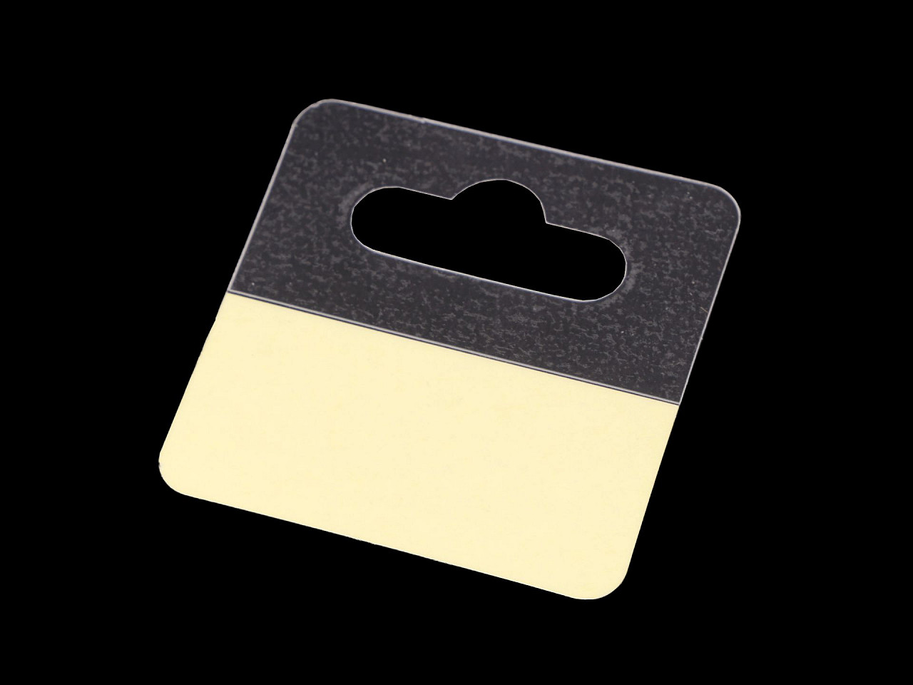 Agățătoare autoadezivă 50x50 mm - Transparent (50 Bucăți)