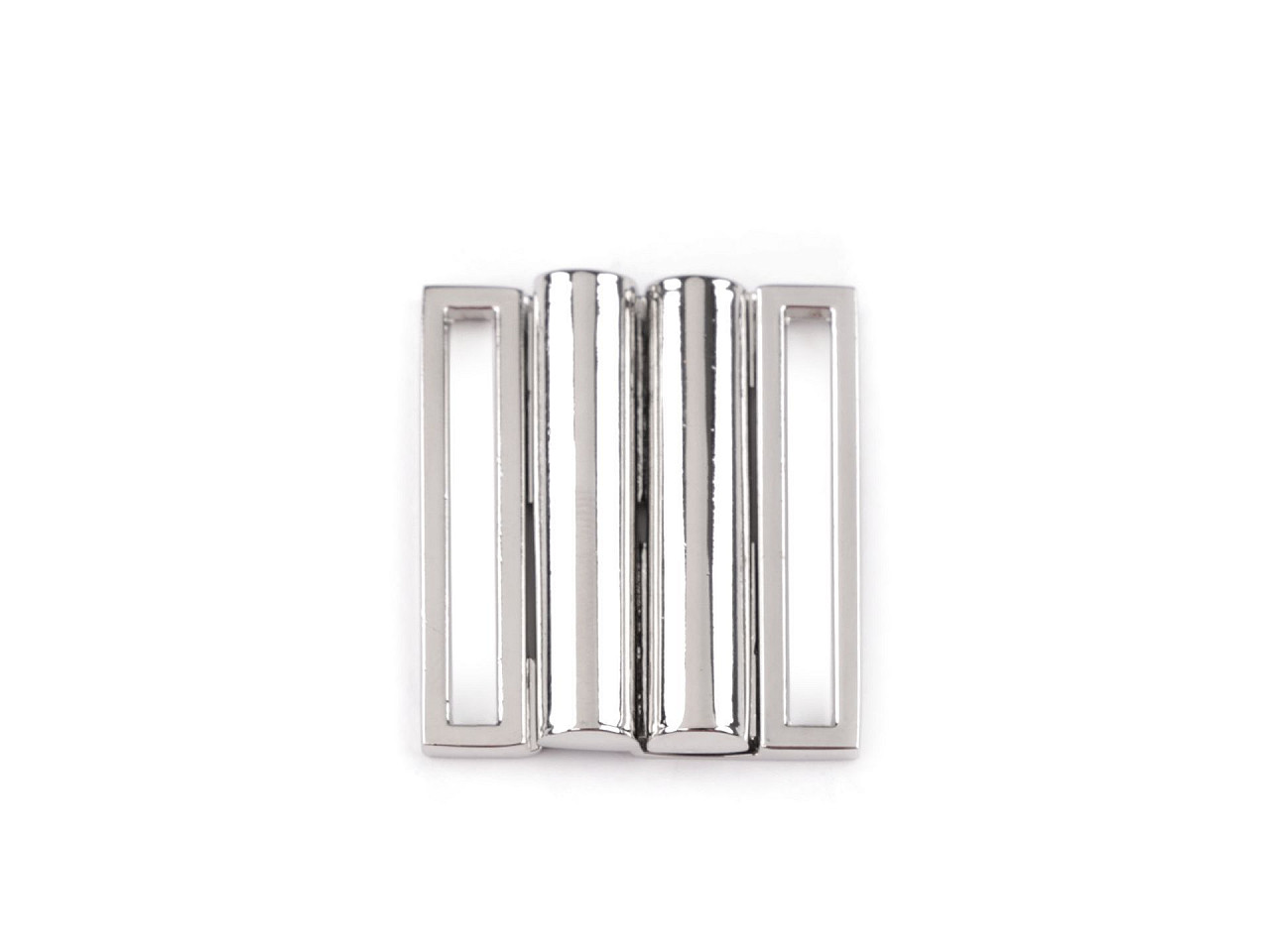 Închizătoare confectii textile latime 30 mm - Nichel (10 Perechi)