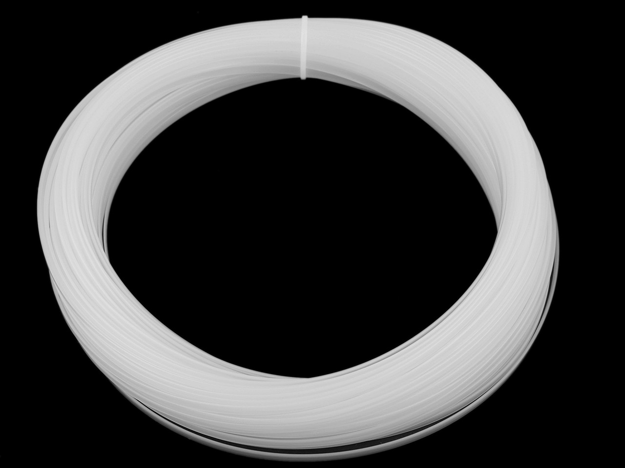 Balene plastic 6 mm - Alb (10 Metri) Balene plastic 6 mm - Alb (10 Metri)