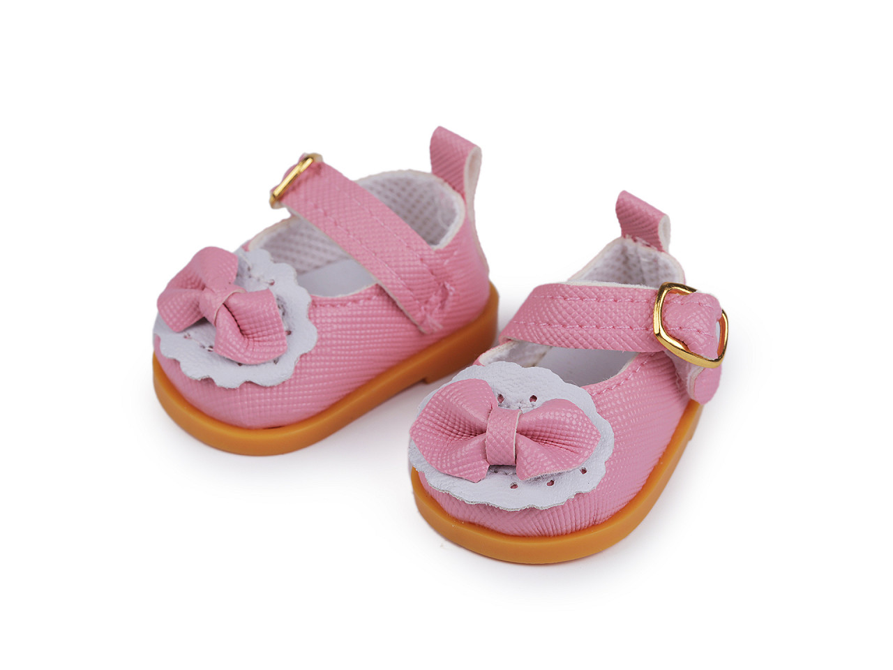 Pantofi pentru păpușă - Auriu deschis (1 Pereche)