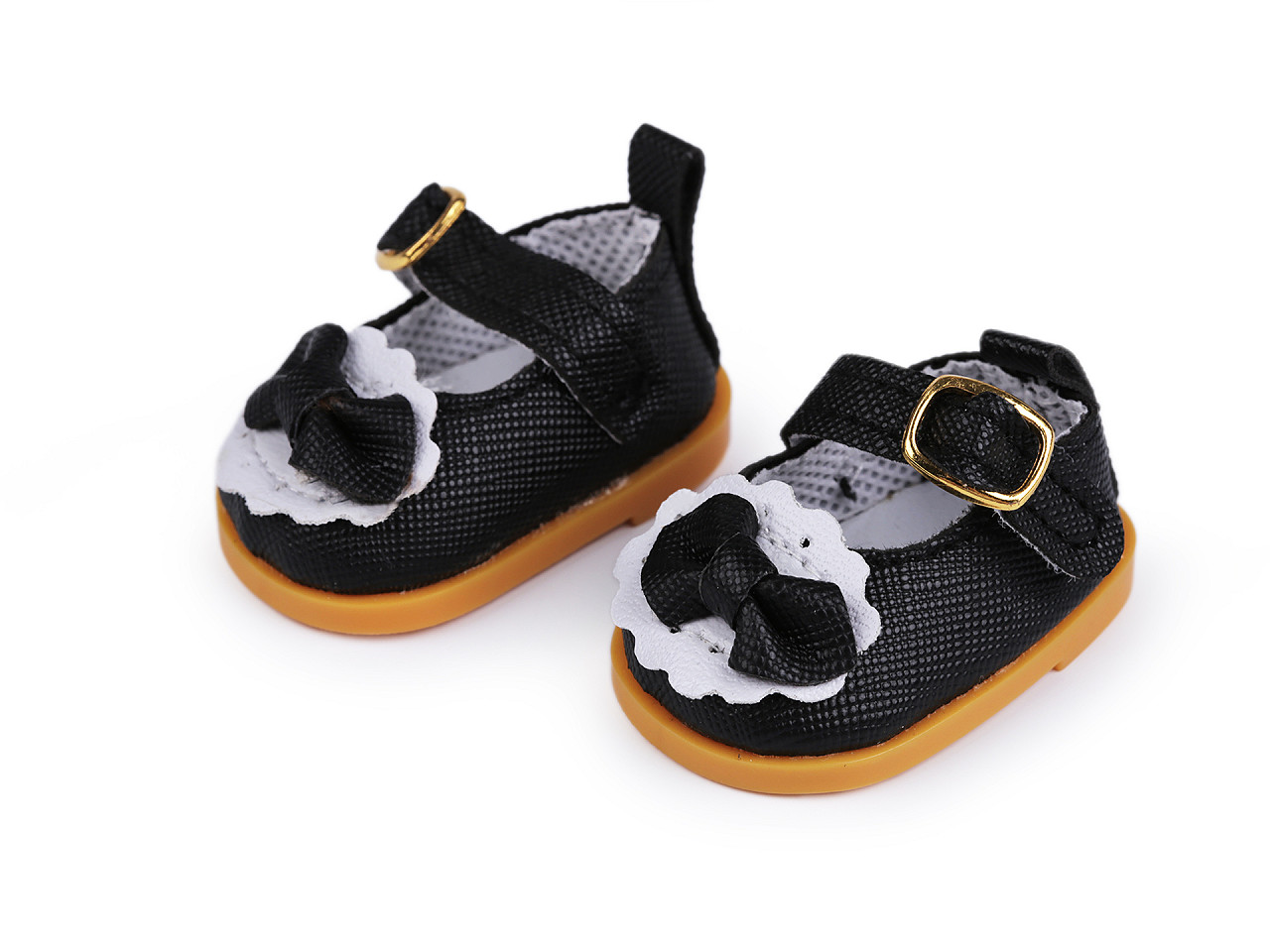 Pantofi pentru păpușă - Auriu deschis (1 Pereche)