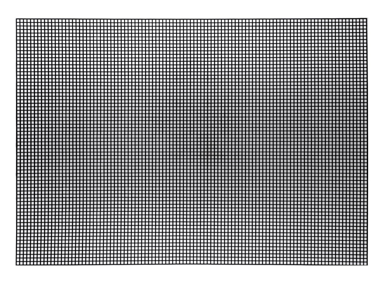 Plasa din plastic pemtru broderie / tapiserie 42x60 cm - Negru (1 Bucată)