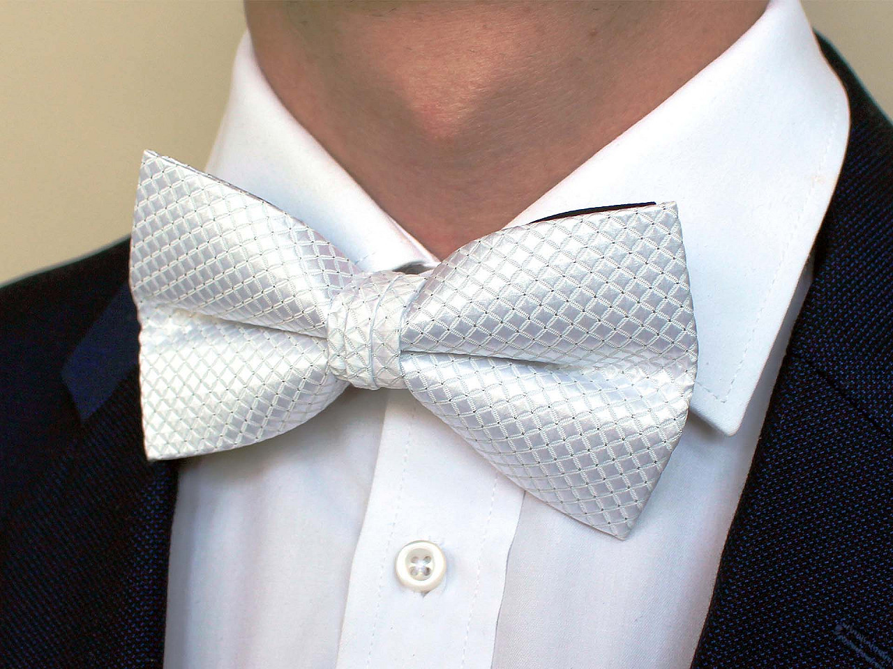 Papion dublu in cutie - Roz pudrat (1 Bucată)