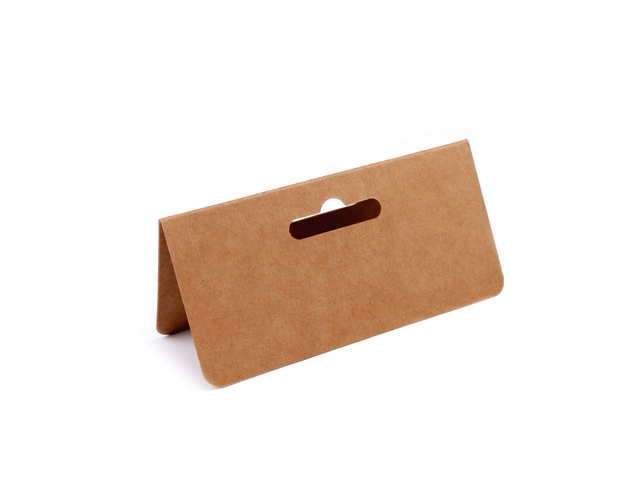 Eticheta din hârtie natural 10x10 cm - Maro natural (100 Bucăți)