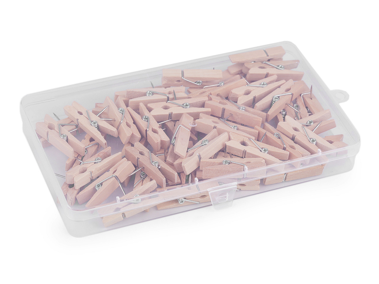 Clesti cu cui 7x35 mm - Natural deschis (1 Cutie)