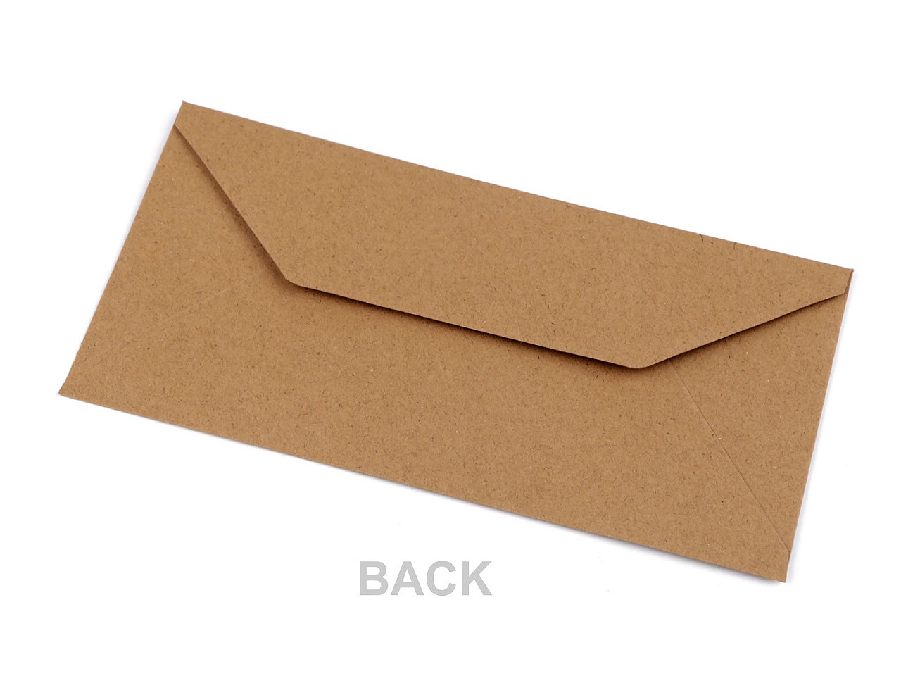 Plic hartie 11x22 cm - Maro natural (50 Bucăți)