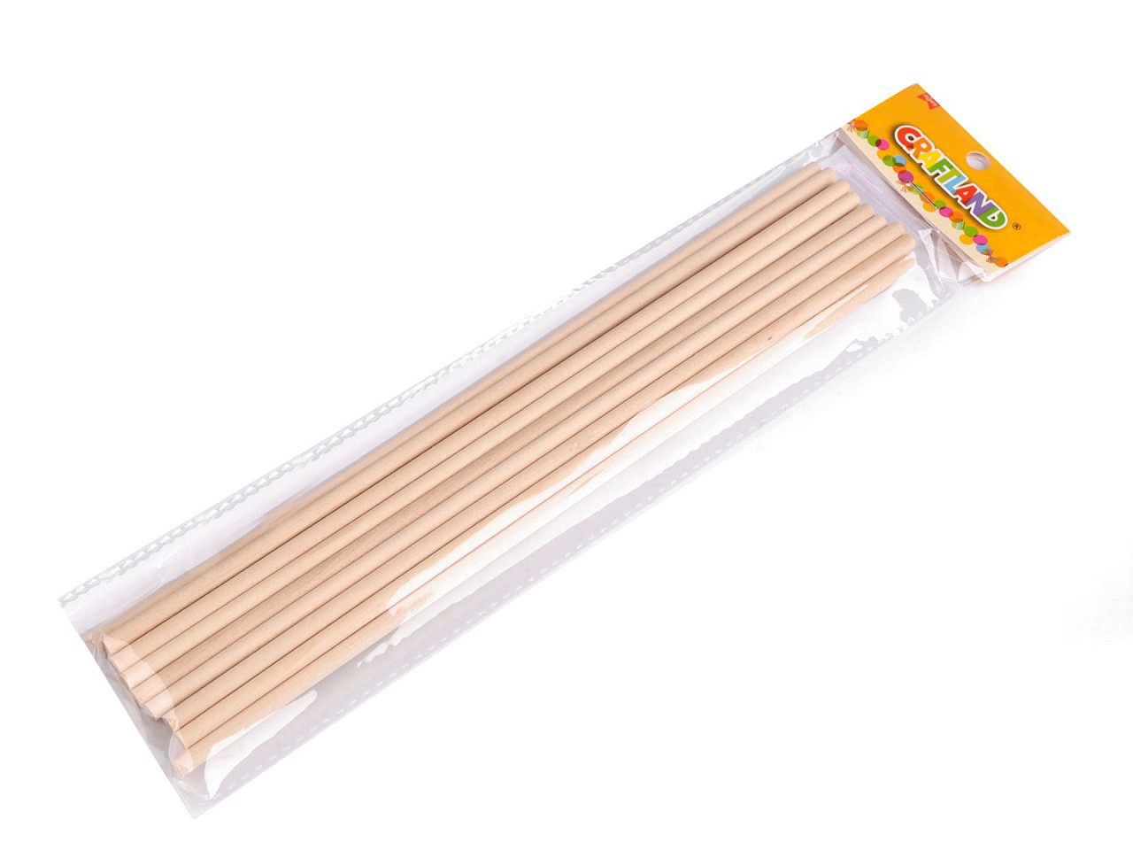 Bețe din lemn pentru macrame de 25 cm - Natural deschis (30 Bucăți) Bețe din lemn pentru macrame de 25 cm - Natural deschis (30 Bucăți)