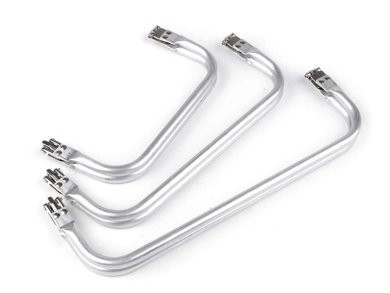 Cadru din aluminiu pentru genți - Nichel (1 Bucată)