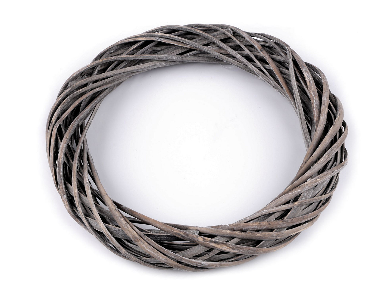 Coroană de răchită ø30 cm - Natural deschis (1 Bucată)