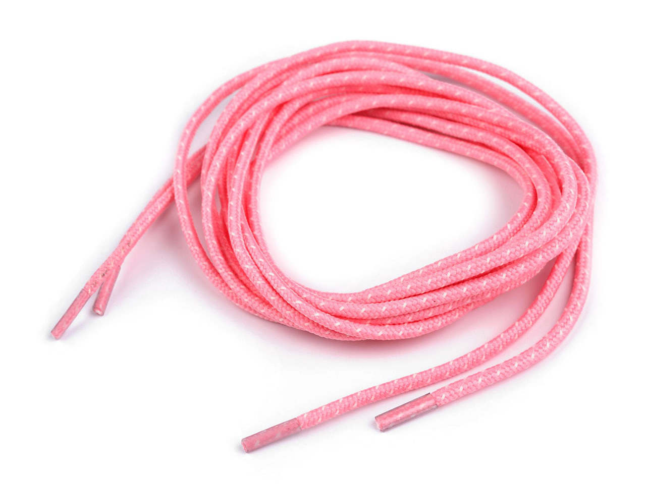 Sireturi reflectorizante pentru pantofi, adidasi, hanorace, lungime 130 cm - Alb (10 Bucăți)