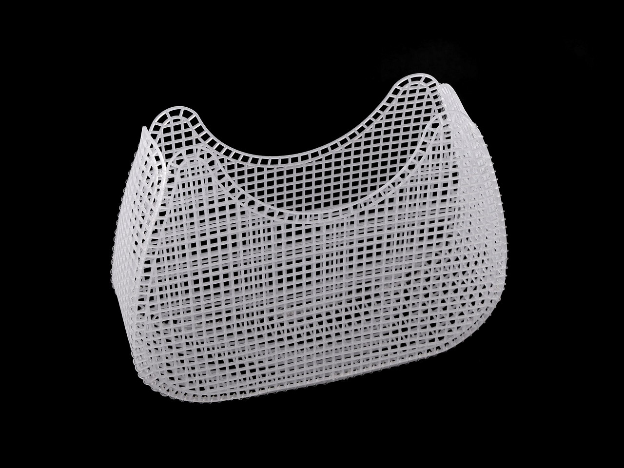 Plasa / grila din plastic pentru geantă de mână - Alb (1 Bucată) Plasa / grila din plastic pentru geantă de mână - Alb (1 Bucată)