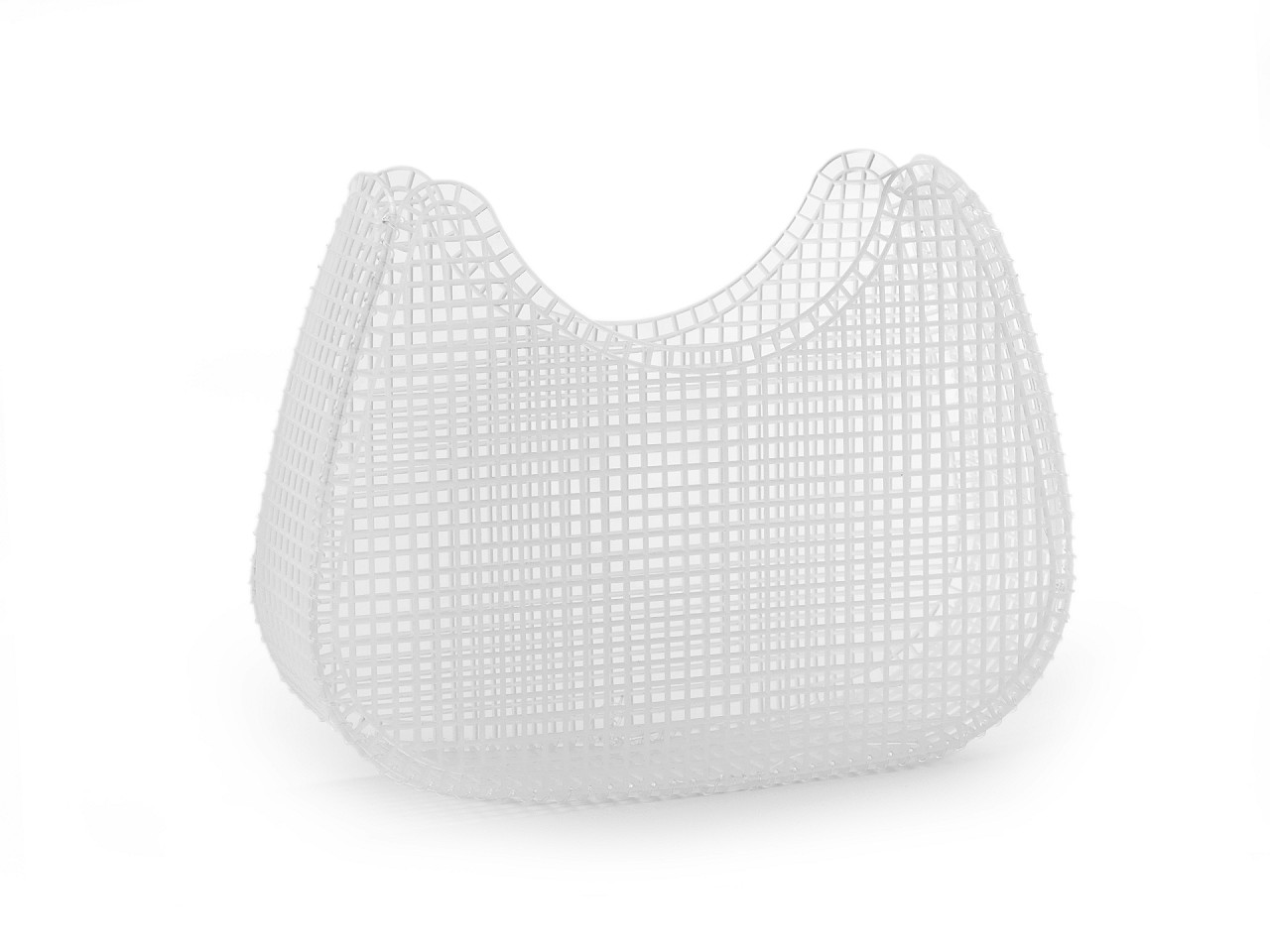 Plasa / grila din plastic pentru geantă de mână - Alb (1 Bucată) Plasa / grila din plastic pentru geantă de mână - Alb (1 Bucată)