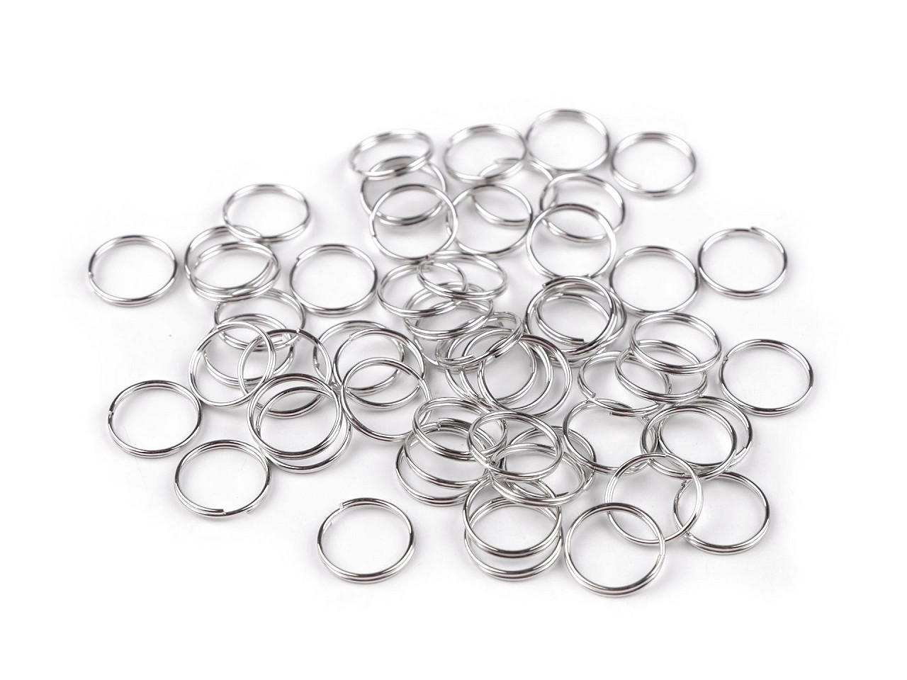 Inele chei ø12 mm - Platinum (20 Grame)