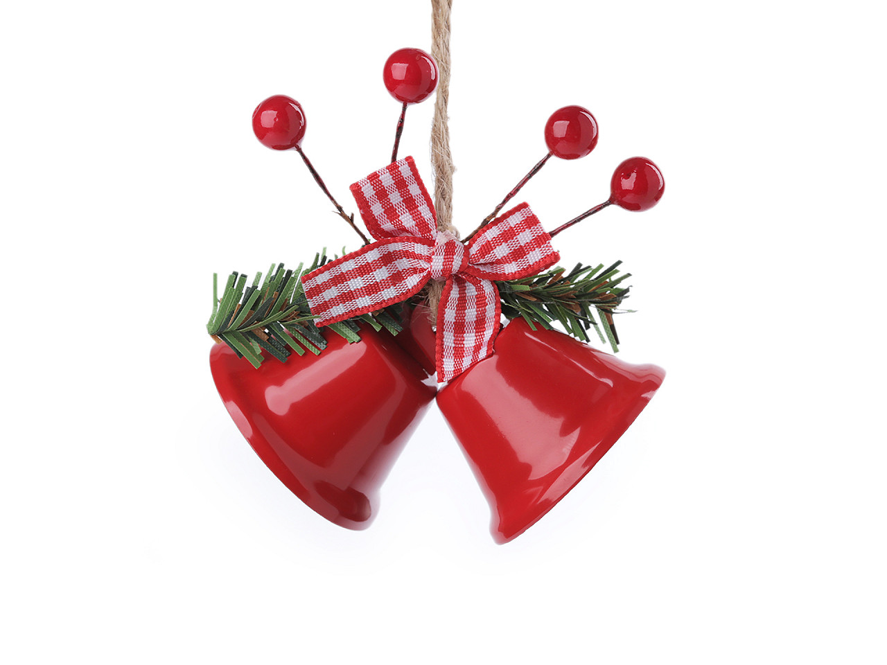 Clopotele metalice pentru agățat - Roșu (1 Bucată)