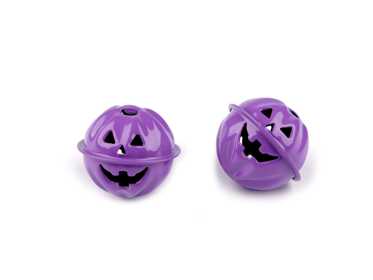 Clopotei / zurgalai  dovleac ø30 mm - Violet (2 Bucăți)