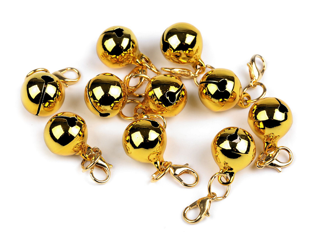 Clopotei / zurgalai ø13 mm - Argintiu (20 Bucăți)