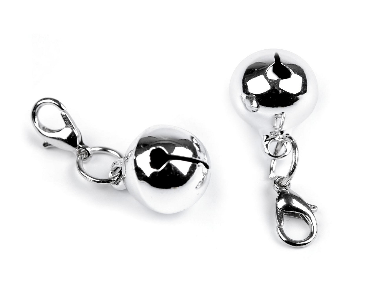 Clopotei / zurgalai ø13 mm - Argintiu (20 Bucăți)