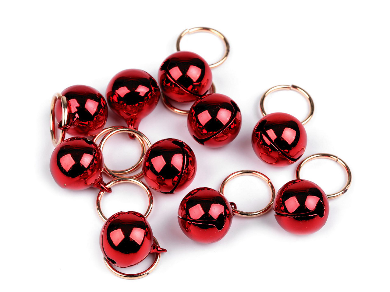 Clopotei / zurgalai ø15 mm - Argintiu (20 Bucăți)