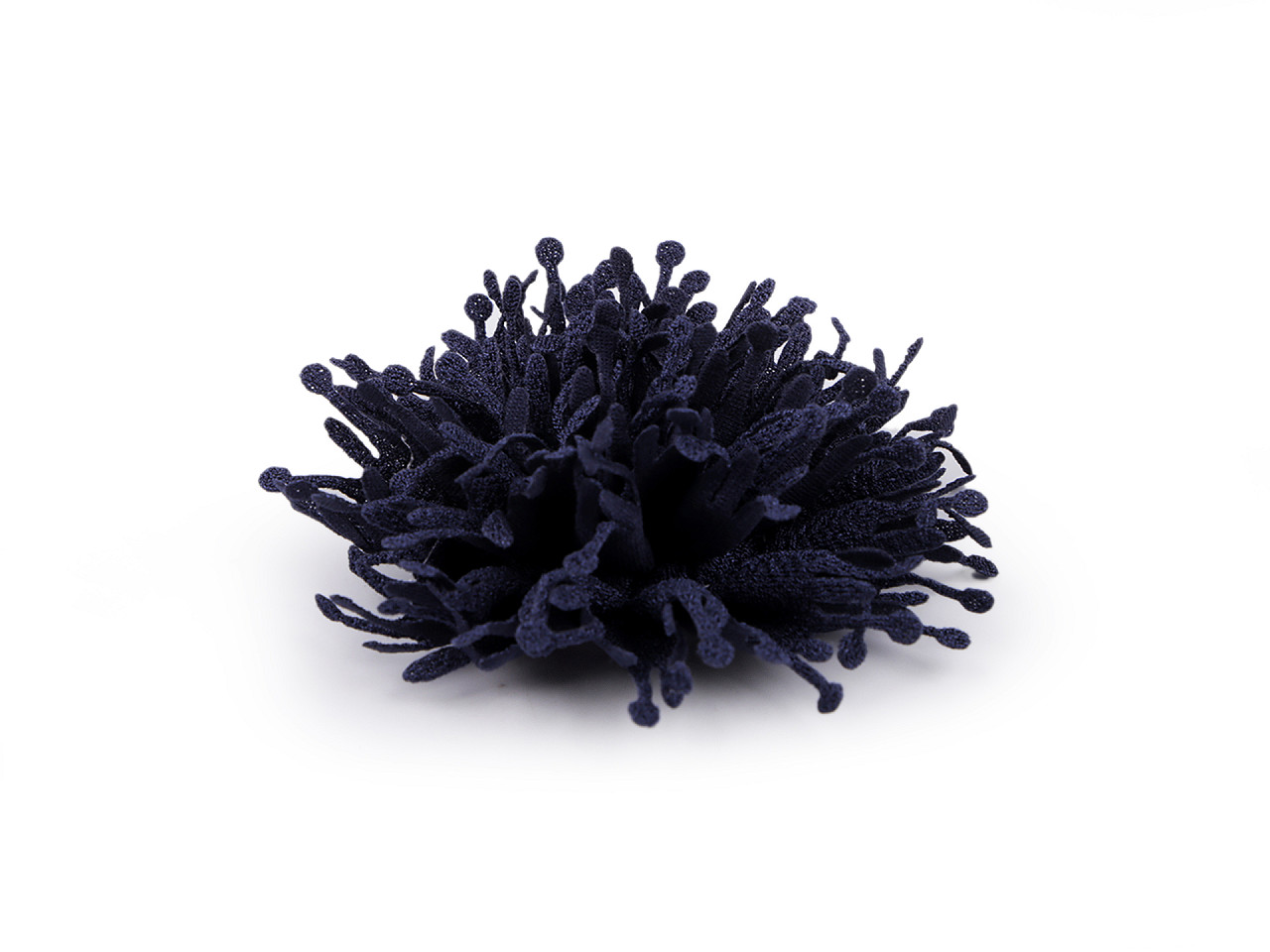 Floare textila pentru cusut si lipit ø10 cm - Alb lăptos (10 Bucăți)