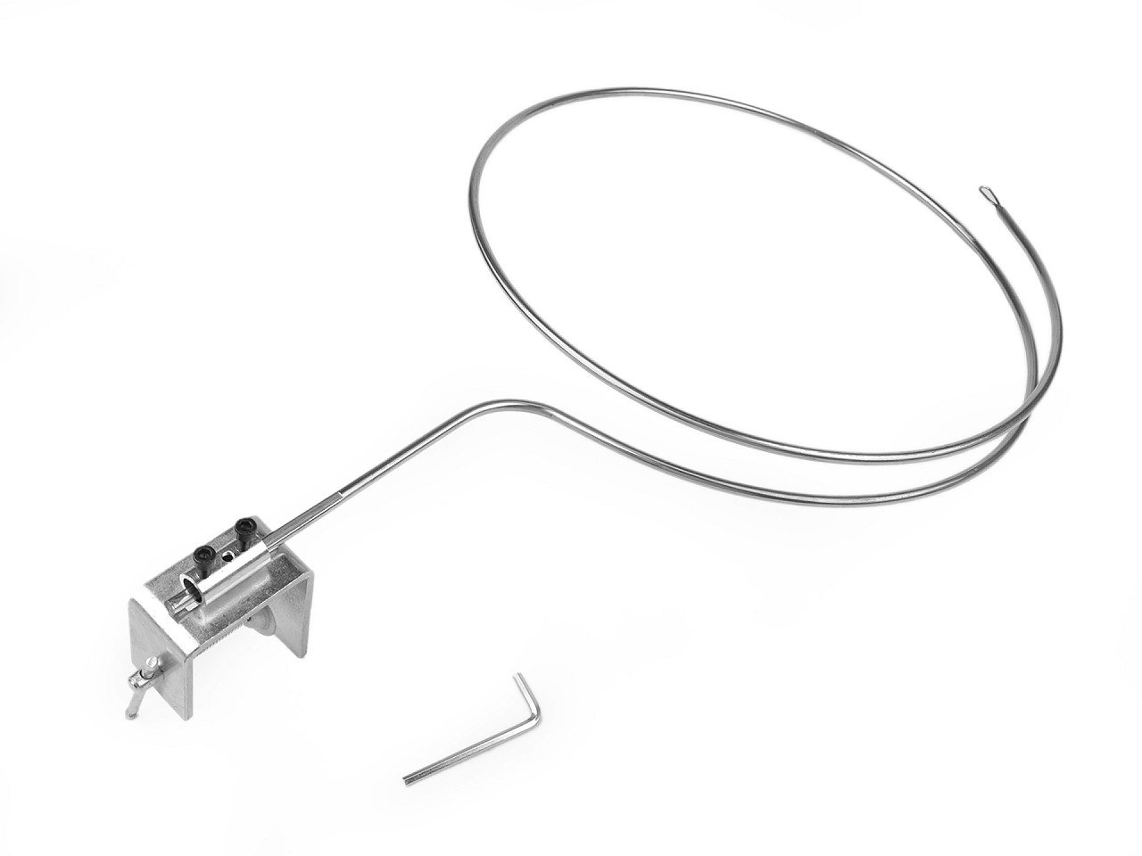 Accesoriu pentru introducerea snururilor si elasticelor - Nichel (3 Bucăți) Accesoriu pentru introducerea snururilor si elasticelor - Nichel (3 Bucăți)