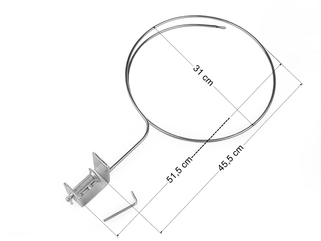 Accesoriu pentru introducerea snururilor si elasticelor - Nichel (3 Bucăți) Accesoriu pentru introducerea snururilor si elasticelor - Nichel (3 Bucăți)