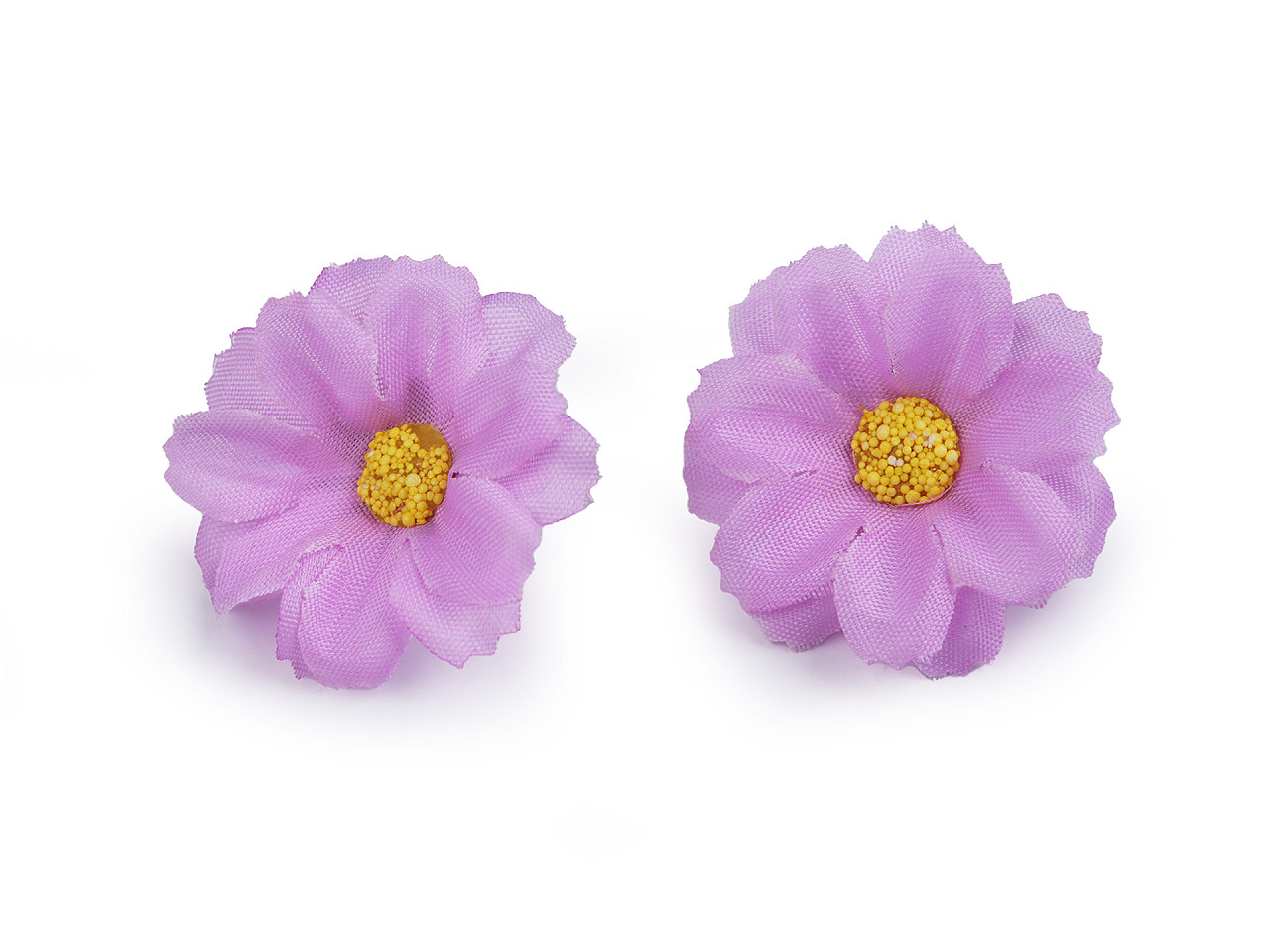 Floare artificiala ø3,5 cm - Mov deschis (12 Bucăți)