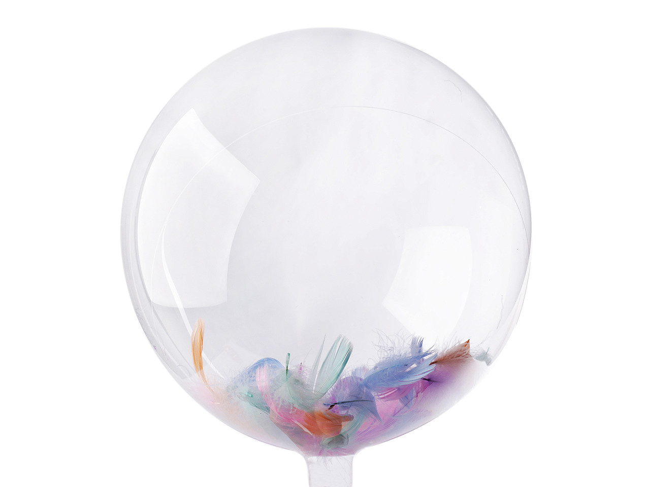 Balon bobo ø24 cm - Transparent (5 Bucăți)