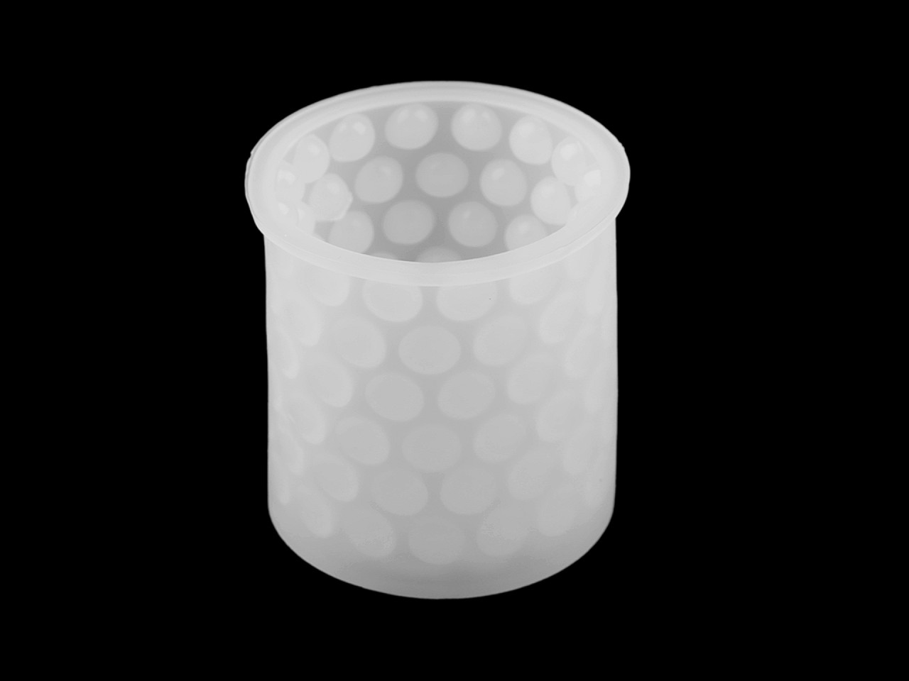 Formă din silicon pentru lumânări - Alb (1 Bucată)