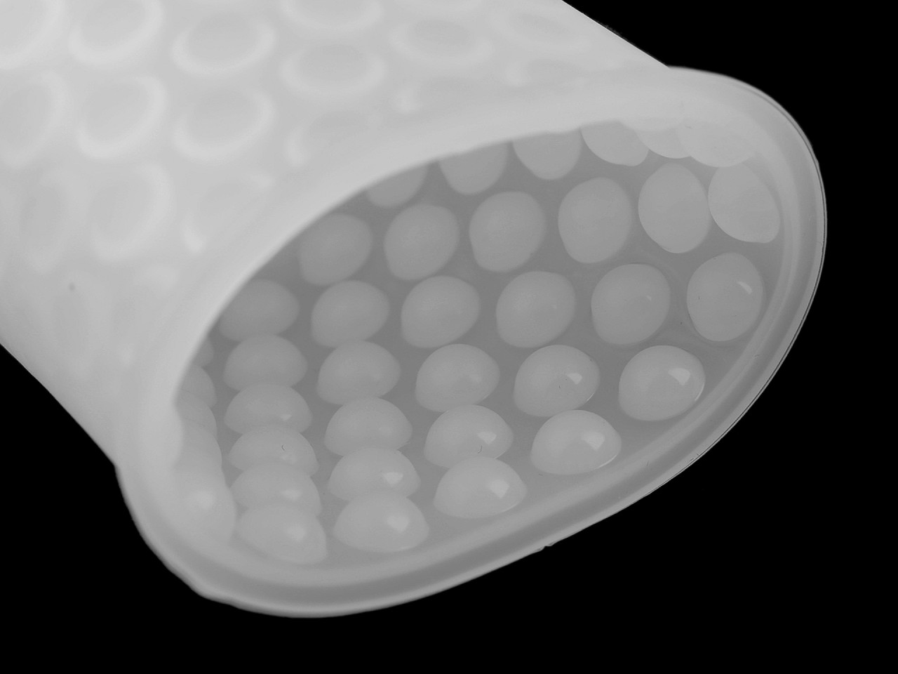 Formă din silicon pentru lumânări - Alb (1 Bucată)