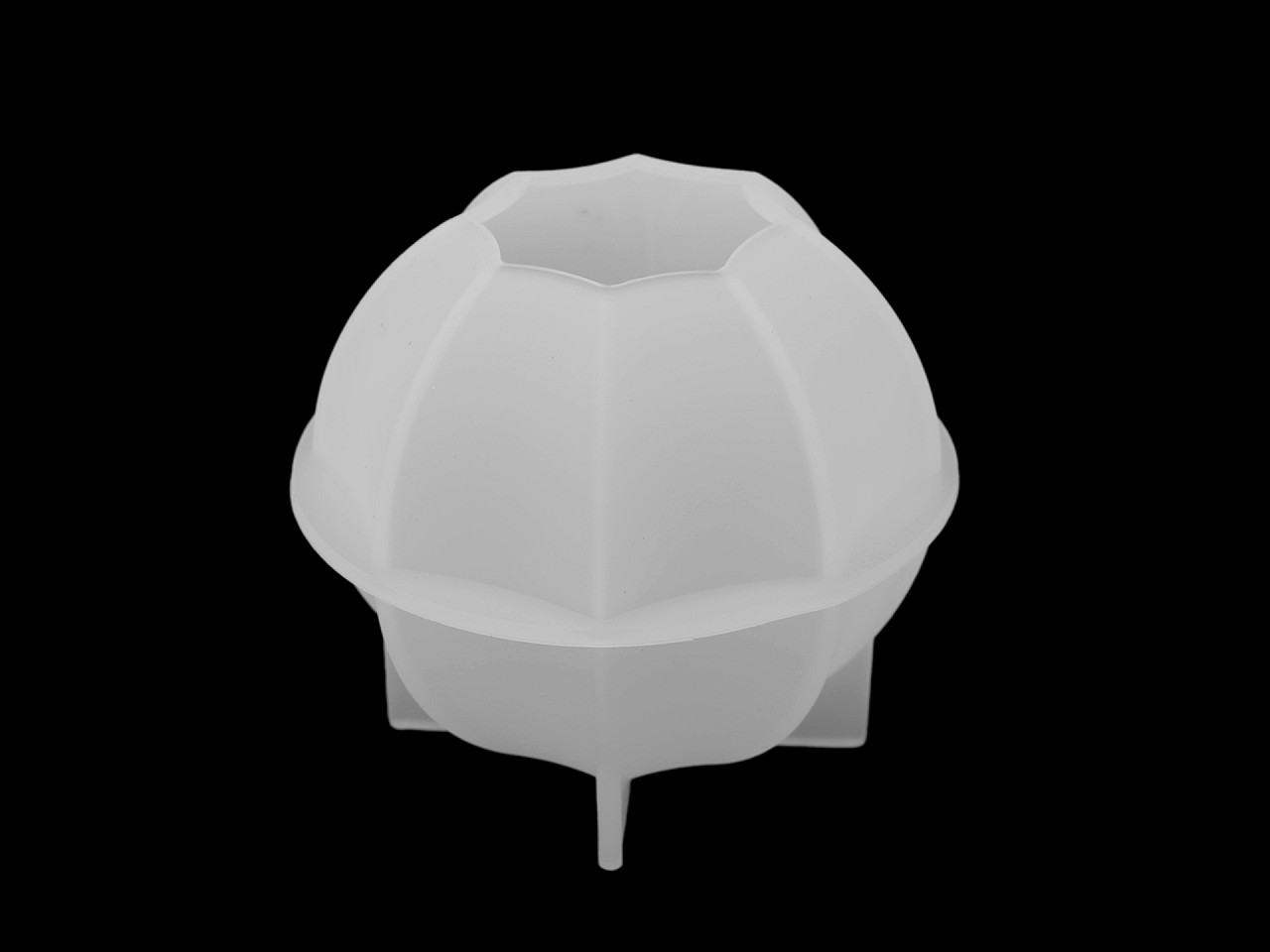 Formă din silicon pentru lumânări - Alb (1 Bucată)