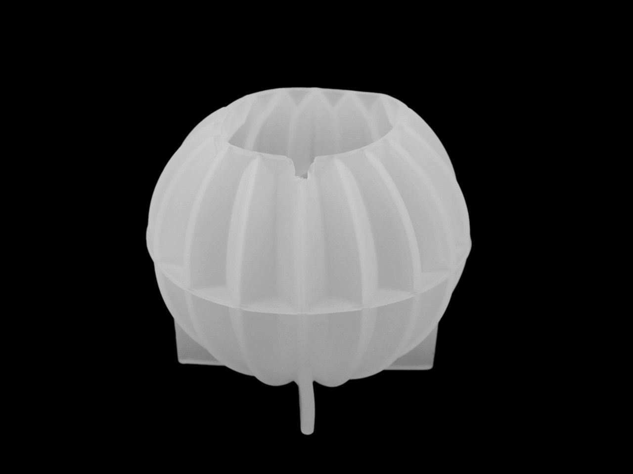 Formă din silicon pentru lumânări - Alb (1 Bucată)