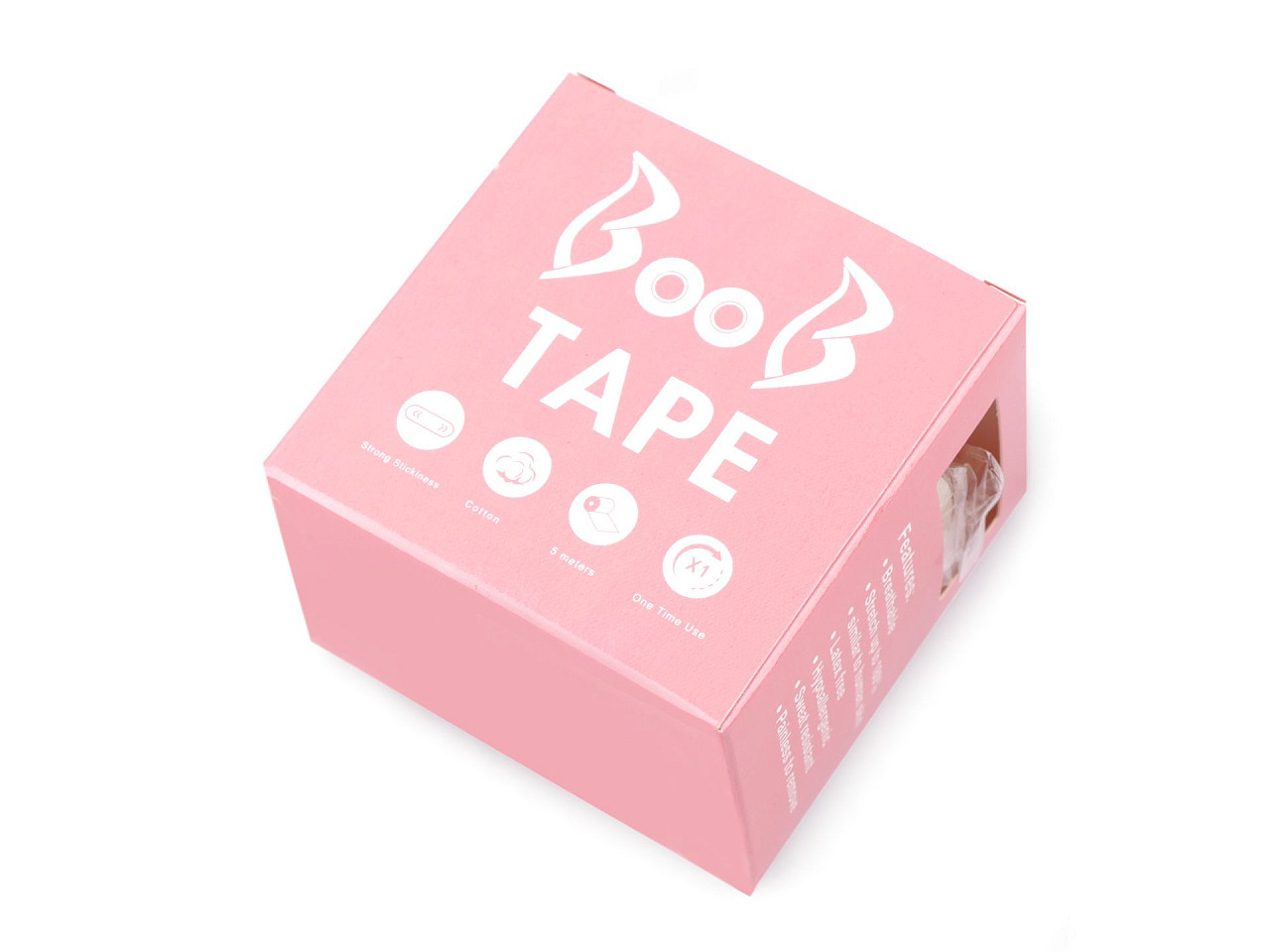 Banda adezivă pentru sâni latime 5 cm - Transparent (1 Cutie)