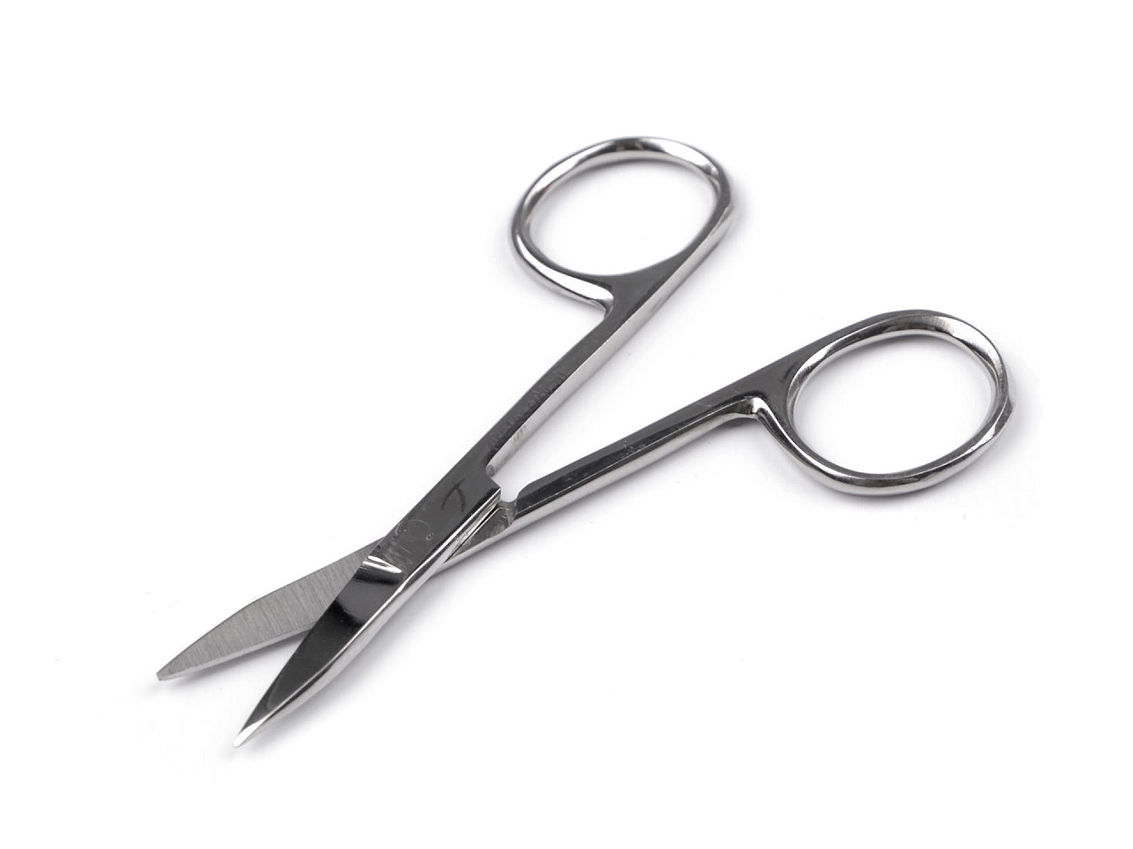 Foarfece de unghii din oțel inoxidabil drepte - Nichel (1 Bucată)