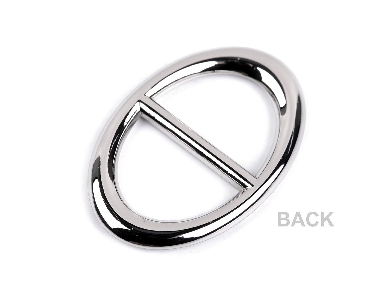 Cataramă cu strasuri, gaură 19 mm - Cristal (1 Bucată)