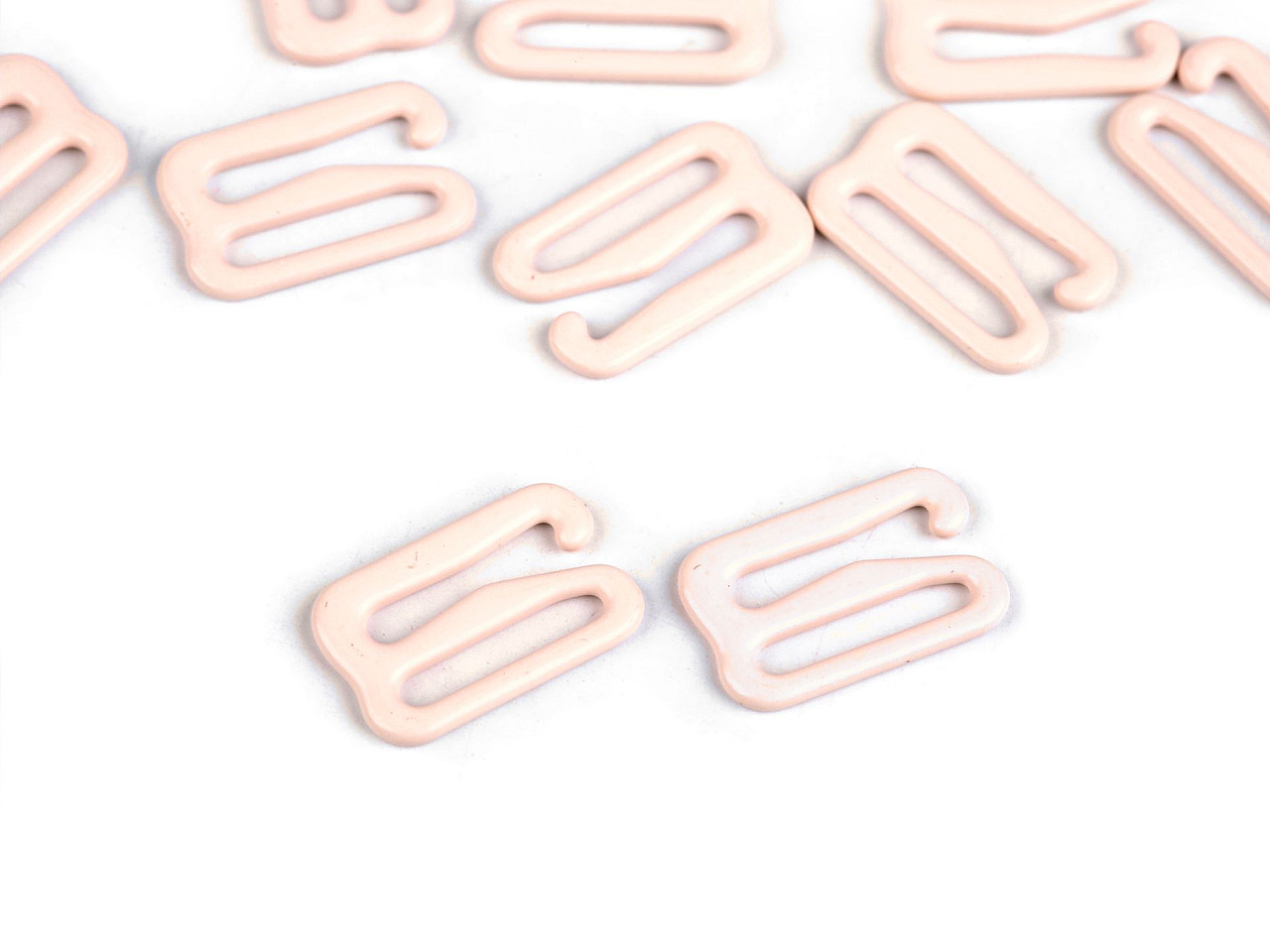 Cârlige pentru sutien 12mm - Negru (50 Bucăți)