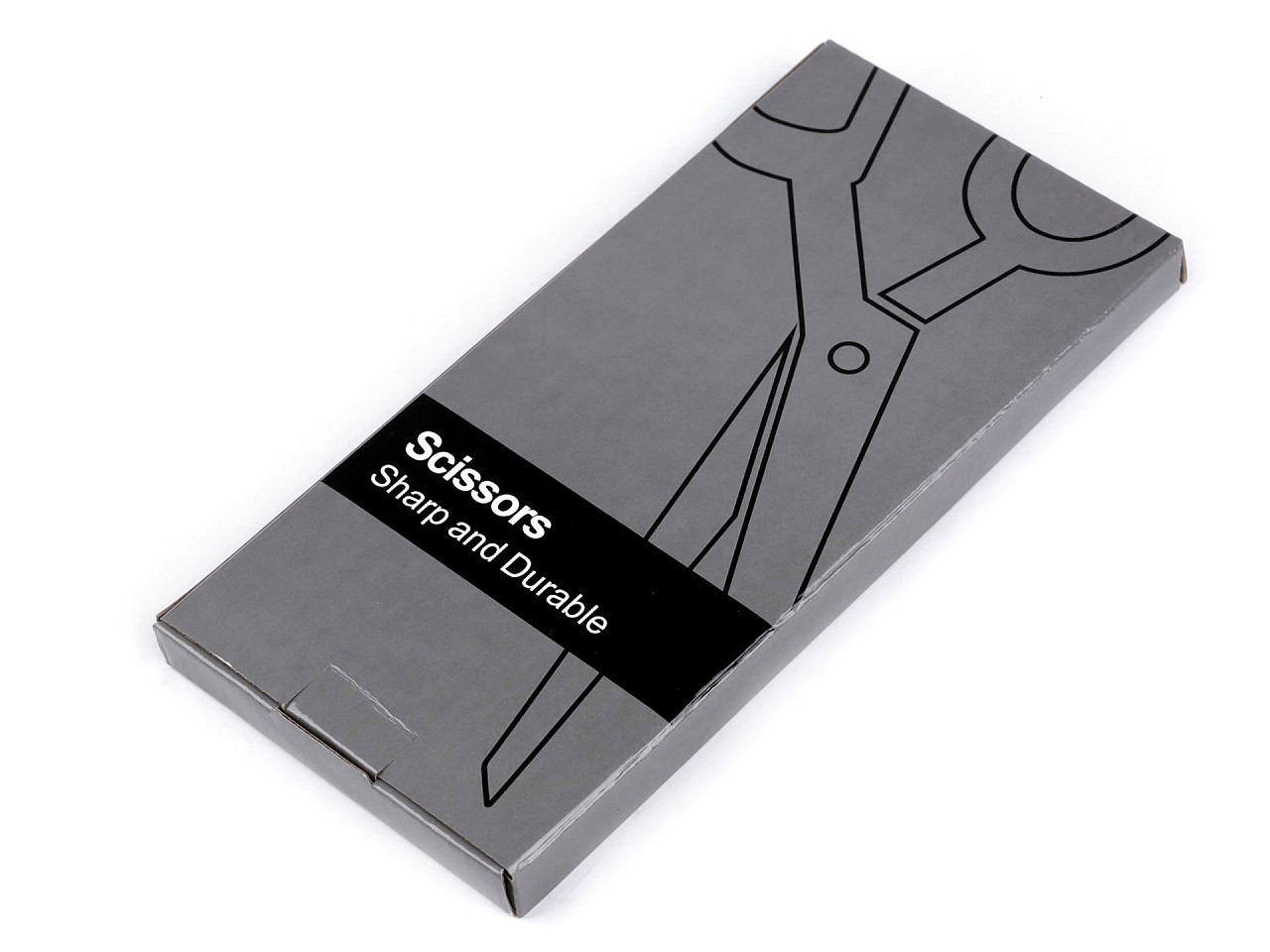 Foarfece pentru stângaci, lungime 21 cm - Albastru delta (1 Bucată)