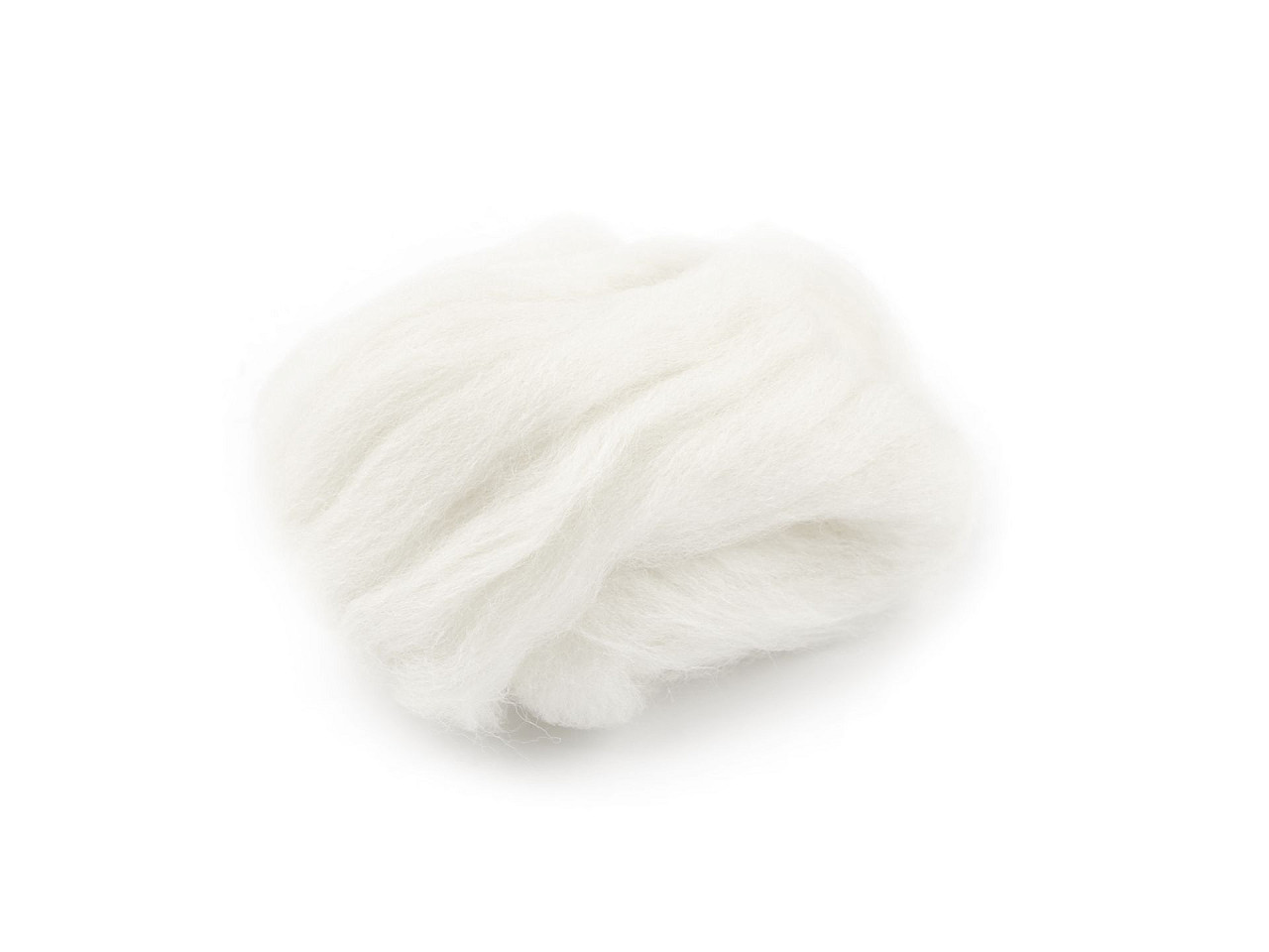 Lână de oaie 5 g pieptănată - Albastru azur (1 Sac)